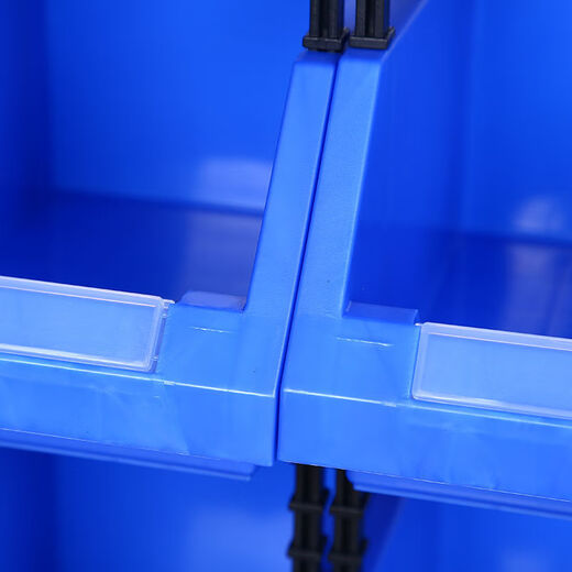 Pachin oblique mouth storage box parts box plastic box screw box hardware accessories classification material box shelf tool box main picture C8 (150*107*75) oblique mouth box