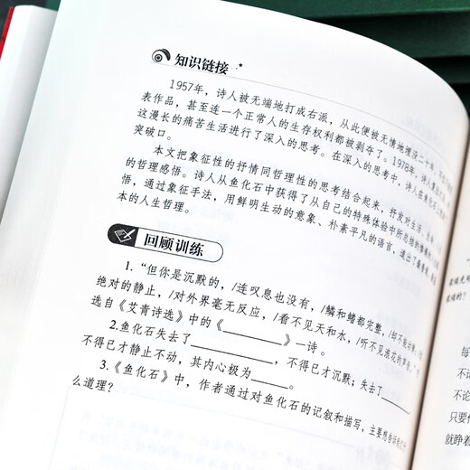 正版水浒传+艾青诗选  原著完整版无删减 初中生九年级上册必阅读课外书目人教版初三统编教材配套阅读 完整版686页水浒传+考题册