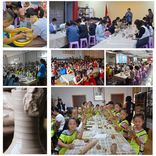 乐哲软陶泥土儿童玩具学生手工制作陶艺机拉胚免烧泥巴粘土套装