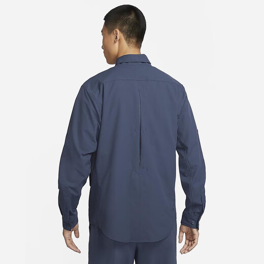 NIKE(耐克)AS M ACG DF UV DEV TRAIL TOP蓝色衬衫男 DN3937-437 S
