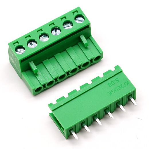 Throwing stones KF2EDGK 5.08mm pitch plug-in terminal block soldering-free 10 sets per piece (socket + plug)