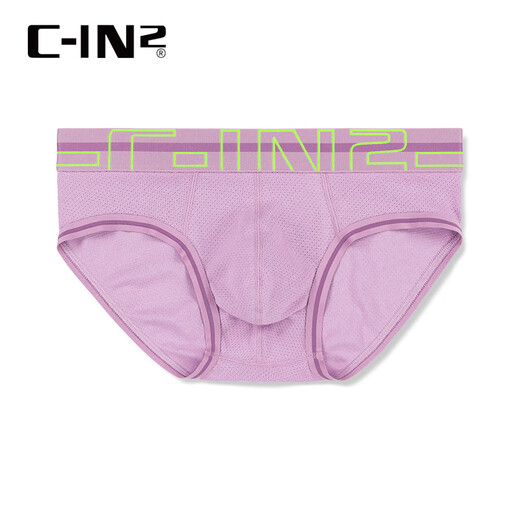 C-in2 Sommer Neues Produkt Herren Unterwäsche Rayon Atmungsaktives dünn u konvex sexy niedrige Taille Höschen 3213RT Lavendel 679-1 m geeignet für 2 Fuß 4-2 Fuß 5 Taille (31-33 Größen)
