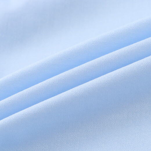 YOUNGOR long-sleeved shirt men's plain DP no-iron shirt pure cotton fabric anti-wrinkle comfortable easy care shopping mall same style blue plain YLDP120667HJY 39