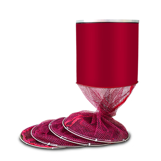 DiaoLongWang Fish Protector Stainless Steel Ring Fish Protector Universal Rubberized Black Pit Fishing Protector Platform Fishing Net Pocket Supplies 25cm 0m Green Fish Protector Diameter Length 2 Meters