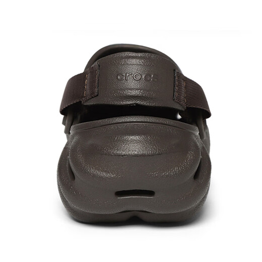 Crocs Crocs children's pop shoes for boys and girls, sandals and slippers, non-slip breathable beach shoes 208190-206, dark brown, 38-39, inner length about 242mm