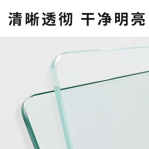 Tempered glass custom made round table coffee table dining table glass countertop custom round rectangular special shape spot round folding table 5050cm