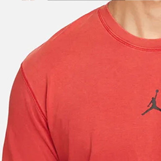 
NIKE/Nike Air Jordan men's loose round neck logo short-sleeved top summer T-shirt sports knitted T-shirt DH8922-687 XL