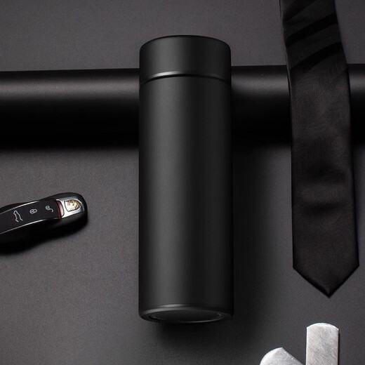Tachimis sterling silver thermos cup for men and women high-end 999 silver water cup inner liner tea cup high-value gift custom gift box ink black
