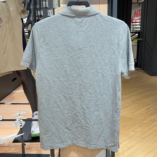 Nike (NIKE) short-sleeved T-shirt men's 2023 summer new sportswear knitted breathable lapel POLO shirt top CJ4457-686 CJ4457-063 gray 2XL