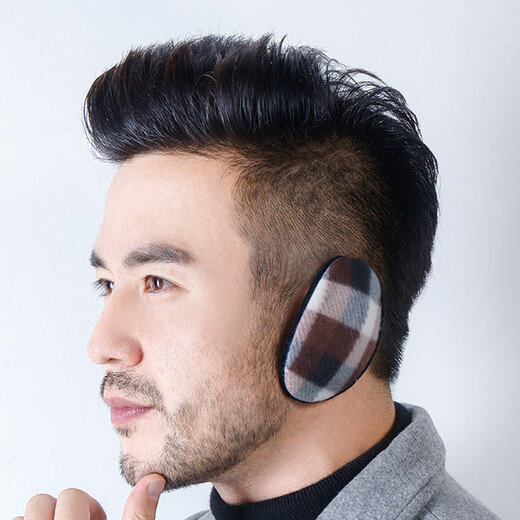 
Yufan earmuffs warm fleece winter outdoor riding earmuffs single ear cover men and women split ear bags without gap ear cuffs gray 1