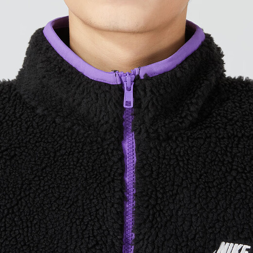 Nike Sweatshirt Herren Herbst 2024 Neue Sport- und Freizeitkleidung warmes Fleece Halb-Reißverschluss Pullover DQ4881-010 s
