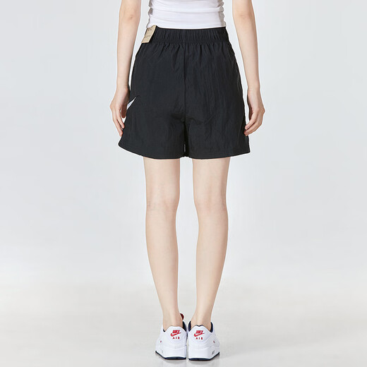 耐克（NIKE）女装运动套装25夏新款舒适透气短袖T恤休闲宽松梭织五分裤两件套 休闲T恤+宽松五分裤 L