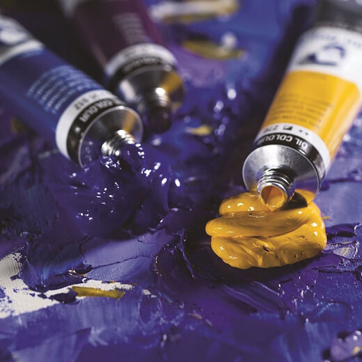 Terence (Talens) Van Gogh Ölmalerei Pigment Van Gogh Ölmalerei Pigment röhrenförmige 40 ml Single 66 Color Oil Pigment Pigment 2 675 Phthalengrün (40 ml) 1 Serie