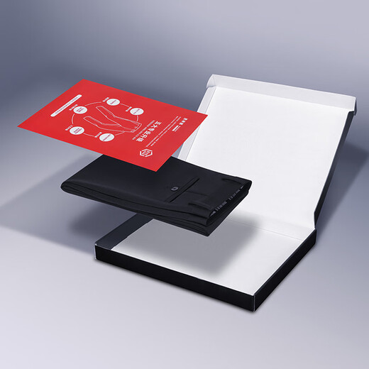 Made in Tokyo, Australian wool elastic anti-wrinkle casual pants for men plus velvet business straight long pants for men New Year's Day and Valentine's Day black 33