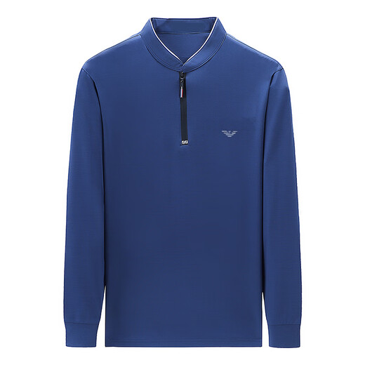 
Emporio Armani high-end mulberry silk long-sleeved T-shirt men's autumn and winter middle-aged men's casual sweatshirt trend Shangqing (6625) plush S 165/84A