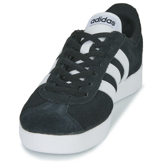 阿迪达斯 （adidas）三叶草男女同款低帮运动板鞋VL COURT 2球鞋黑白色2025新款DA9853 黑白色 36