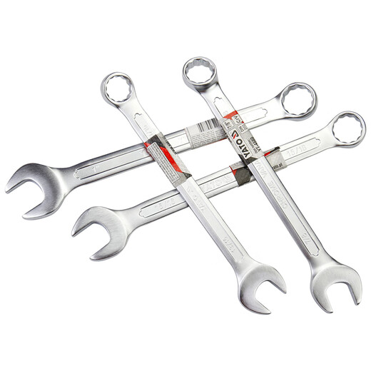 Yato Ielto Inglés Plum Blossom Apertura de la llave de doble propósito CRV Labor de mano de obra industrial Apertura de la llave de la llave de doble uso de la llave de doble propósito YT-48852 YT-48852