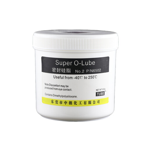 Waterproof silicone oil transparent semi-solid silicone grease high temperature and high pressure insulation sealing grease O ring lubricant 6502 10g