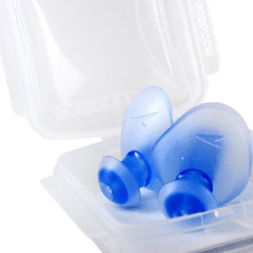 Speedo swimming earplugs TPR soft and comfortable swimming equipment accessories 8703380309 blue one size fits all