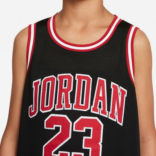 Nike (NIKE) Jordan new summer sleeveless youth basketball uniform DO1968-687 XL