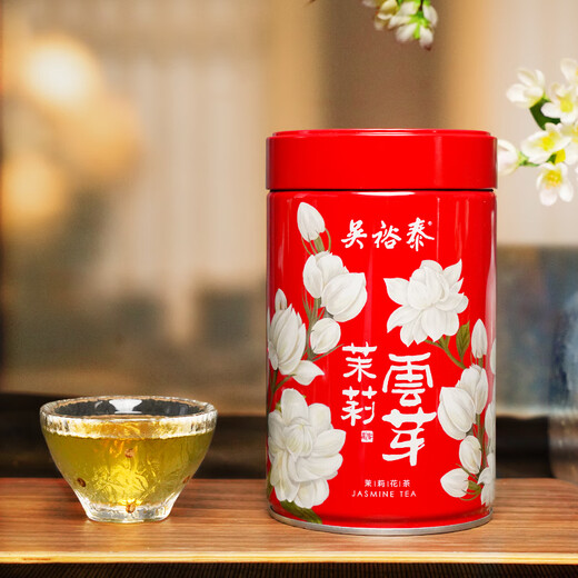 Wu Yutai Jasmine Tea Jasmine Cloud Bud Strong Fragrance Special 150g Eight-scented High Bud Fresh Alcohol Canned