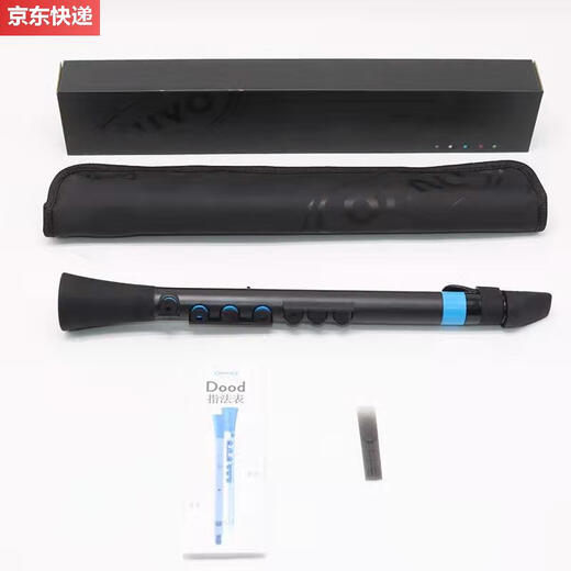 ZKHE Clarinete para principiantes Instrumentos musicales de plástico para niños Ilustración Beijing Todos los juguetes para niños comerciales Tubo negro rojo