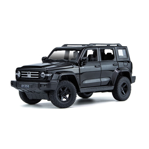 辰望良品1:24坦克300车模钥匙版合金越野车模型声光回力汽车玩具 坦克300-橙色（遥控钥匙版）