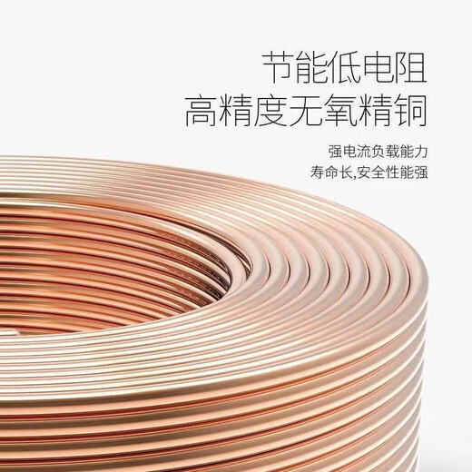 电线2.54平方铜芯电线家装家用1.5/6/10纯铜阻燃bv线单芯铜线 单芯BV铜线2.5*100M 红色