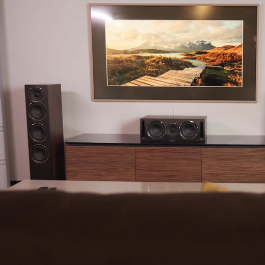 Illumina (ELAC) UNI-FI-Referenz UBR62 Passive Buchhandlungslautsprecher-Verstärker-Set HiFI-Ebene Audio-Drei-Multi-Frequenz 6,5-Zoll-Subwoofer Black/Oak-Paar