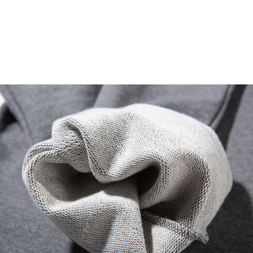 Calvin KleinCK men's men's sweatpants simple embroidered leg knitted sweatpants gray S