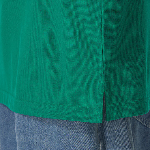 Nike (Nike) Polo revers Polo Men's Men's Summer Pure Coton broderie Petite crochet Couleur solide Simple Cultural Shirt's Business T-shirt FN3895-365-Green M / 170 / 88A