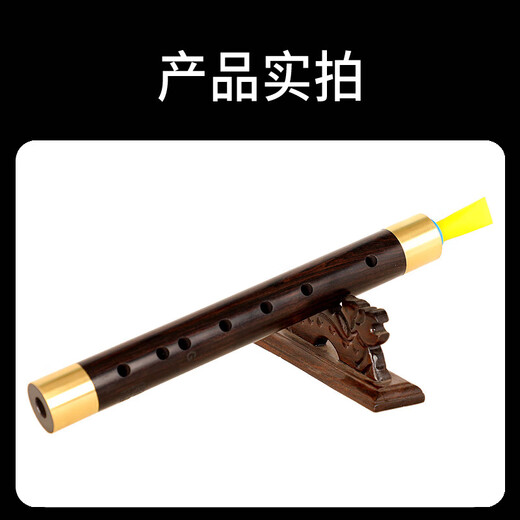 新艺（xinyi）乌木管子乐器催泪管单管初学者成人演奏厂家直销筚篥管乐 乌木A调+6大