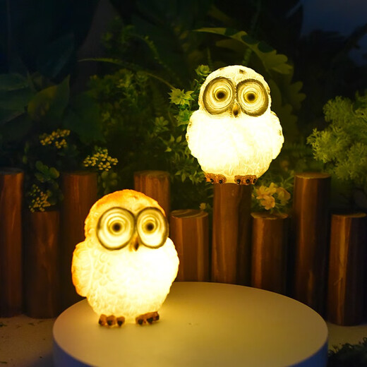 Shiyan Solar Garden Light Creative Simulation Zoo Forest Ornament Garden Landscape Light Outdoor Waterproof Decorative Light Puppy Flower Basket