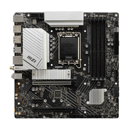 MSI Z790/B760 motherboard -P Xiaobailong Mortar Explosive Bomb supports 13/14 generation I7/I9 processor PRO B760M-A WIFI DDR4 II