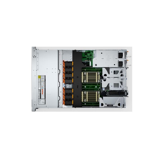 Dell PowerEdge R660XS Dual-Kanal-Rack-Rack-Server New Generation Virtualisierung beschleunigt AI-Training Big Data Analysis 1*Bronze 3408u 8 Kerne und 8 Threads 1,8 g 32 g/3*1,2TB 10K/H755/800