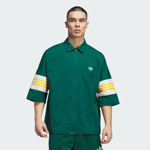 阿迪达斯（adidas）2024秋中性三叶草短袖衬衫 IY7373 IY7373 XS