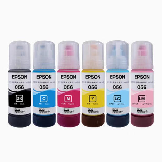 EPSON 056 Démontage d'origine Imprimante d'encre 6 couleurs L8058L18058 / T674 673 Encre Tank Regénation Package Six-Color Deux ensembles pour deux