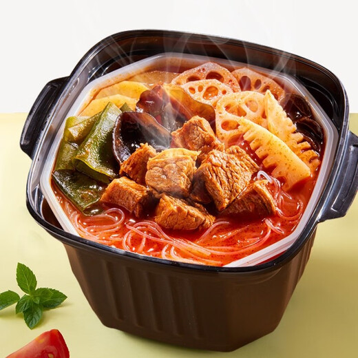 海底捞自热火锅自煮锅宿舍夜宵方便速食旅游加班户外代餐饭 牛肚+嫩牛+牛腩+肥汁番茄-1517g