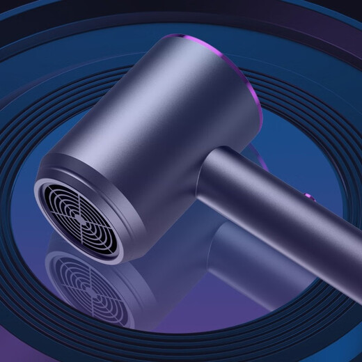 Keqi hair dryer negative ion household hair dryer dormitory low power non-trip hair dryer hair care does not damage the hair dryer portable high-speed hair dryer white 1000W + three-speed adjustment blue light negative ions