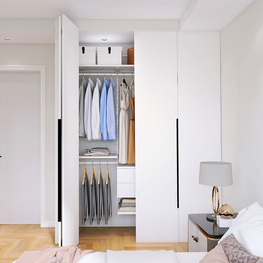 Midas Metal Wardrobe Steel Frame Structure Including Cabinet Door Customized Bedroom Side Wall Customized Wall Wardrobe Combination Cloakroom Customized Special Shooting Specific Prices Subject to Quotation