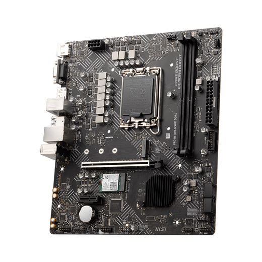 MSI (MSI) 12/13/14th Génération CPU Motorard Set I3 13100F 14100F 12100F Tablettes dispersées Pro H610M-G WiFi DDR4 12e génération i3-12100 Comprimés dispersés [trois ans d'assurance magasin]