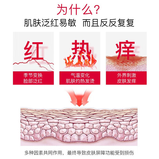 
728 Repair Cream Skin Soothing Cleansing Repair Redness Skin Barrier Set 520 Gifts