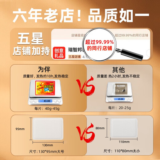 为伴 暖贴宝宝贴发热贴 暖身贴保暖贴热帖 暖贴宫暖大姨妈贴 暖贴40片升级款大礼包