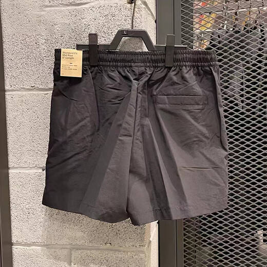 Nike (NIKE) Sporthose Damenhose 2025 Sommer Freizeithose gewebte atmungsaktive Trainingsshorts FV6623-020 FV6623-010 Schwarz L