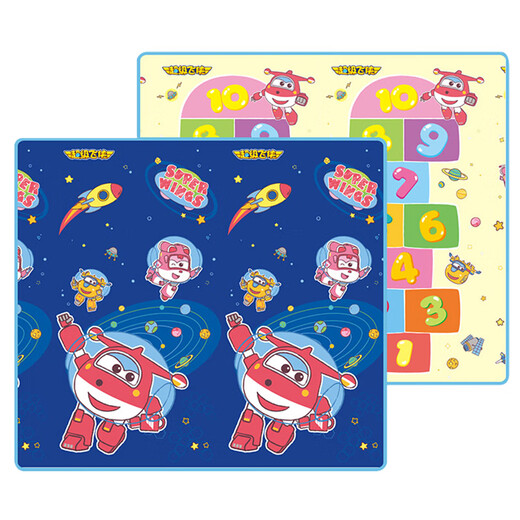Auby (auby) children's XPE crawling pad thickened baby living room game floor mat baby home crawling pad Fun water pipe folding pad 0.5cm