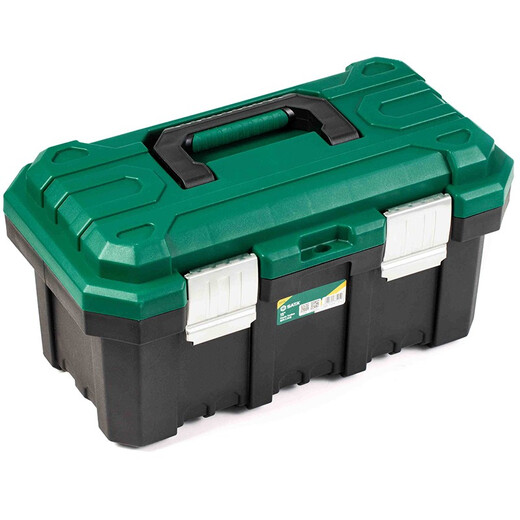 SATA Toolbox Plastic Multifunctional Portable Repair Metal Toolbox Home Storage Multi-Specifications 05311A-15-inch Plastic Toolbox