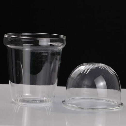 La fuga de té de té de vidrio de vidrio de jiagong de tetera de tetera interna se puede equipar con tapa de tapa de tapa de tapa y filtro de calibre Tea Tea Fuga PJ-11975 Vapor y cocción La parte de vapor de té integrado