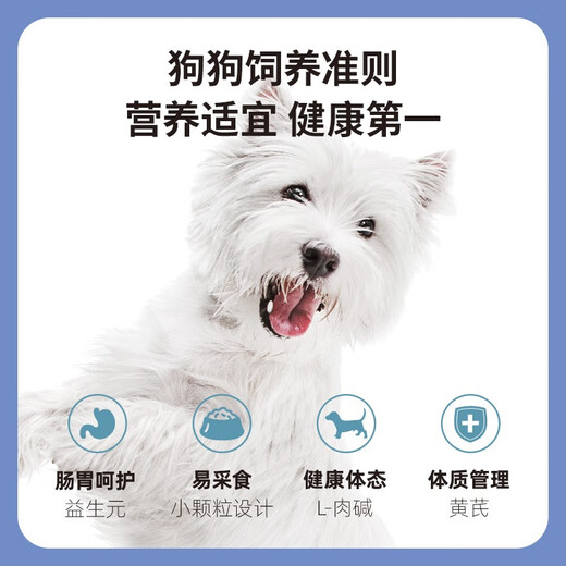 Bernard Tianchun Pet Dog Food Small Dog Middle-aged and Elderly Dogs Over 7 Years Old Chicken + Brown Rice Apple Small Middle-aged and Elderly Dog 1.5kg