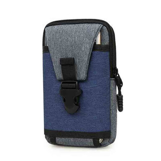 Kingtrip 6.5-inch mobile phone waist bag men's belt mobile phone bag belt waist bag sports tactical waist bag mobile phone bag arm bag light gray