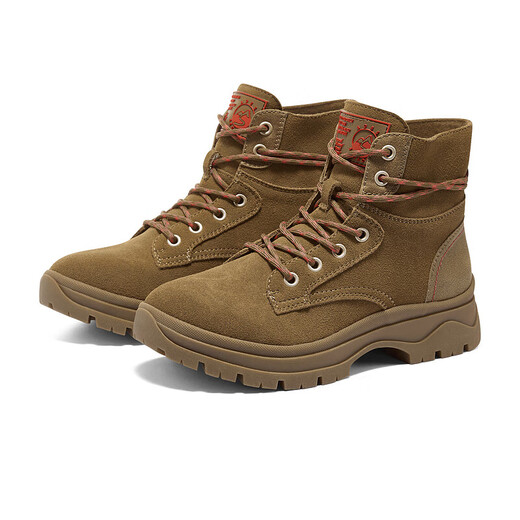 SKECHERS Damen Frühling Mid-Top Retro Classic Fashion Vielseitige Martin Boots Sport Casual Schuhe Maroon/CSNT 38